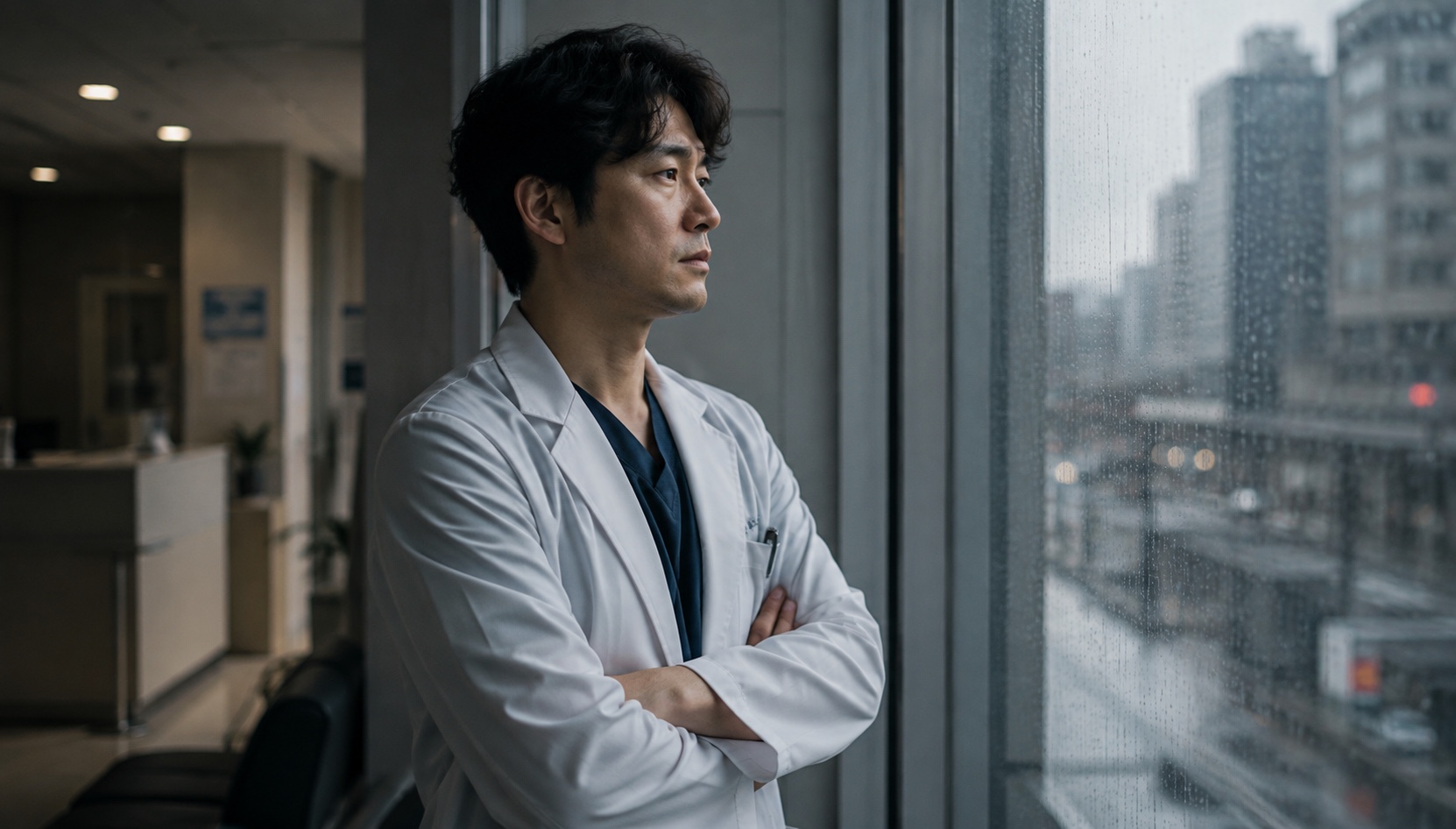 대행사 계약서와 경영 지표를 점검하는 원장님